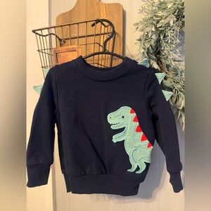 Little Sleepies Navy Dinosaur Sweatshirt